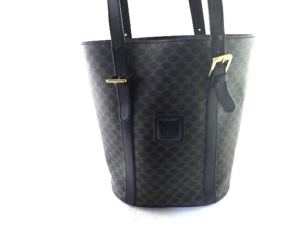Celine bag shoulder canvas calfskin